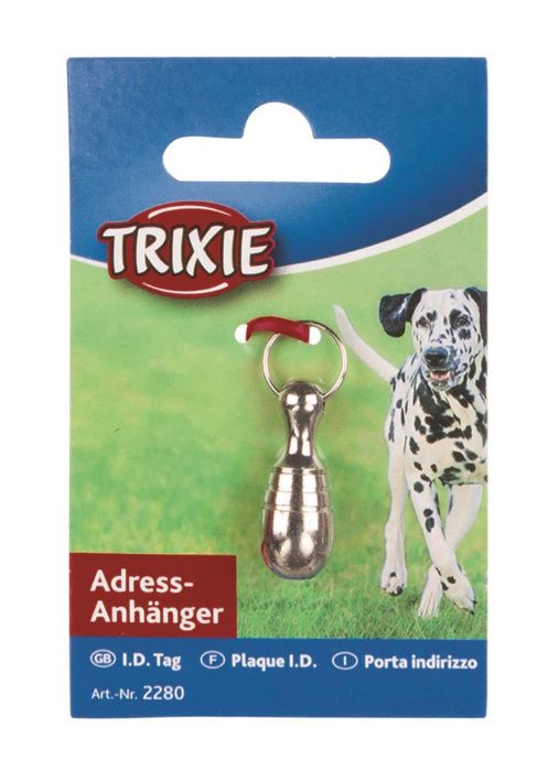 Trixie - adresówka dla psa, kota, zawieszka, 3 kształty