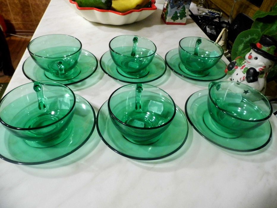 Filiżanki Arcoroc FRANCE , zestaw 6 sztuk, nowe, cudo