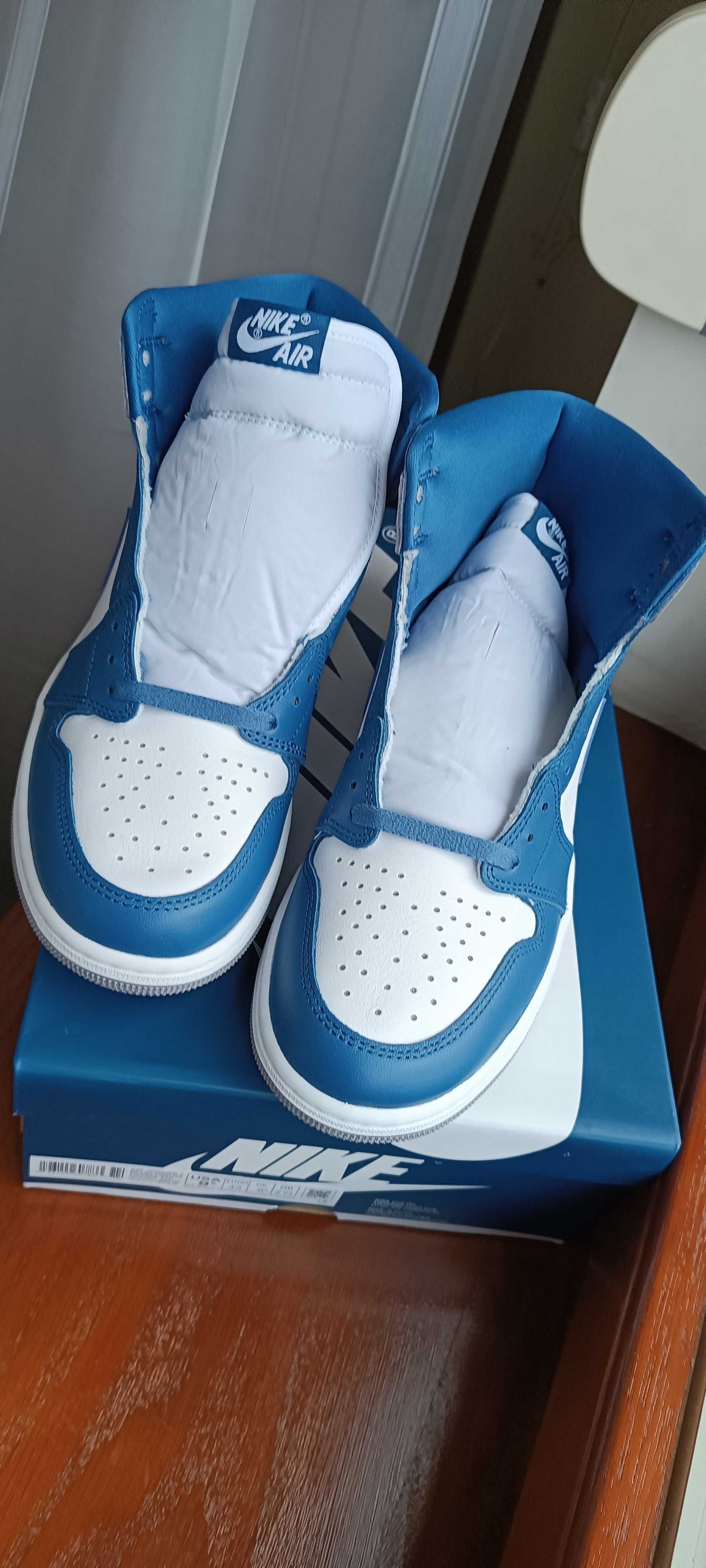 (r. 43 / us 9,5) Nike Air Jordan 1 Retro High OG True Blue DZ5485,-410