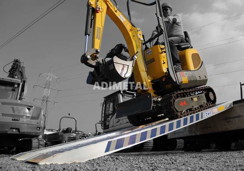 *3.2T *2.5m / Najazdy Aluminiowe / F.VAT / ADIMETAL