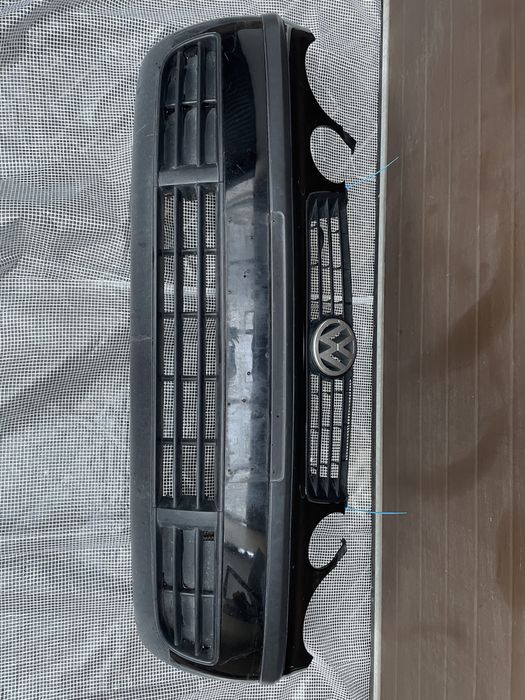 Volkswagen VW polo 9N okular zderzak przód czarny wysylka