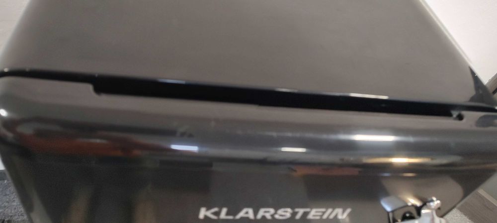 Lodówka czarna Vintage  136L.  Klarstein   S-262