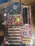 zestaw MSI Kt4V AMD athlon Xp 2000+ sapphire x1550