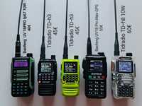 Baofeng UV 18 Pro Max GPS, UV 16 Pro IP67 Tidradio TD-h3 e TD-h8