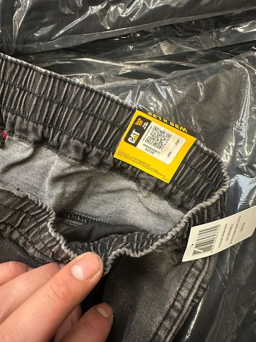 Spodnie Caterpillar Dynamic Denim Stretch Jeans Ciemno Szary