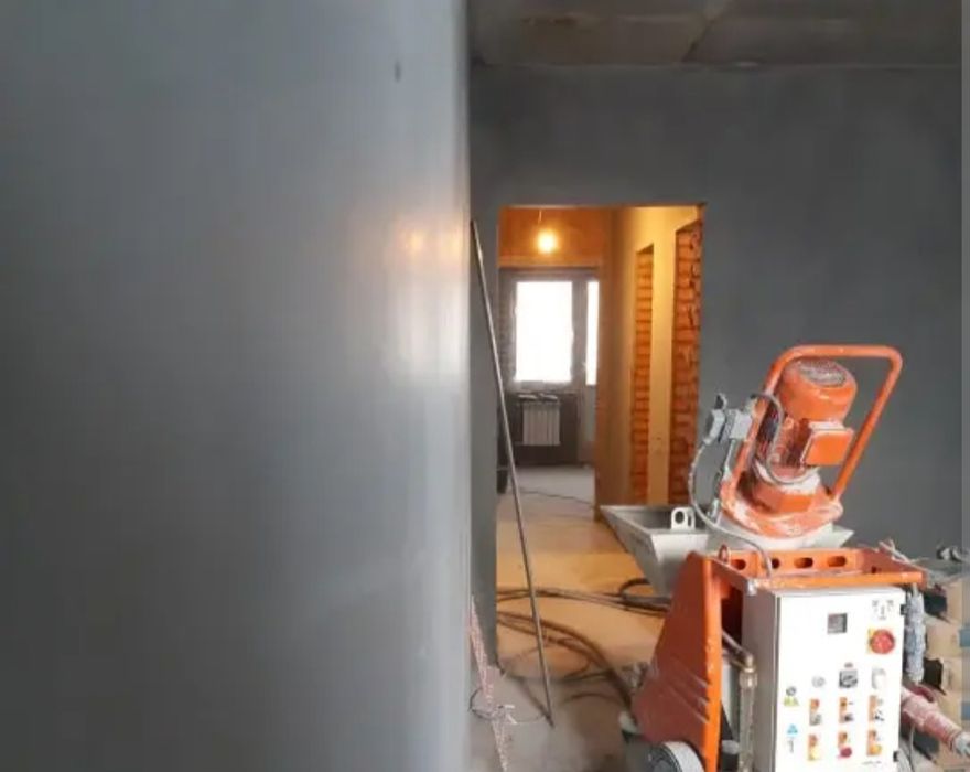 Безповітряне фарбування стін, стелі.Нанесення декоративної штукатурки