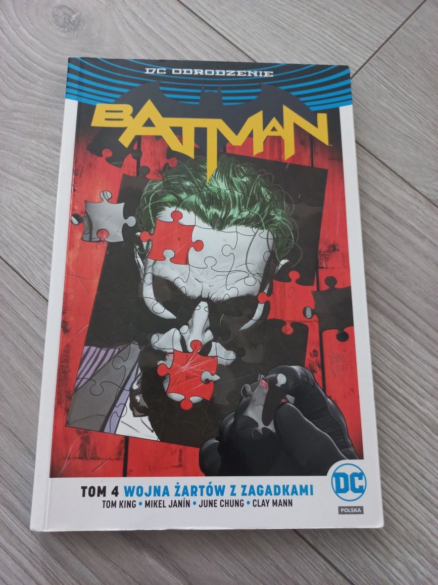 Batman tom 4 wojna żartów z zagadkami