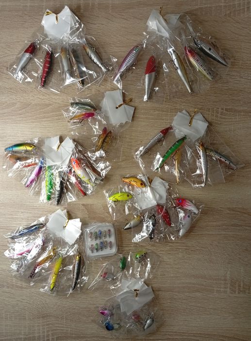 Zestaw 51 nowych woblerów do każdego drebażnika + 10 smużaki na klenie