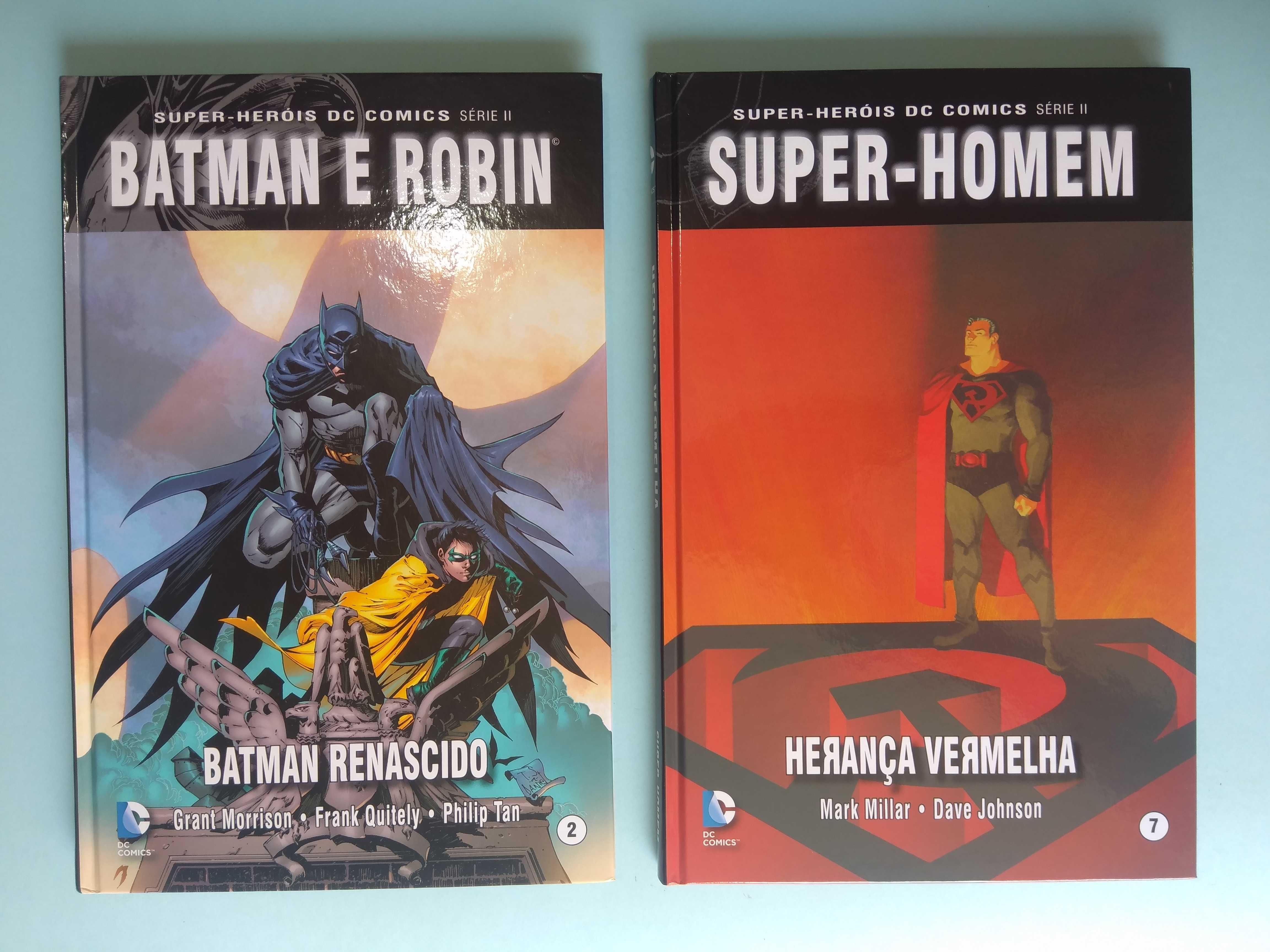 Super Heróis DC Comics , Série II - Editora Levoir. Completa 10 vols.