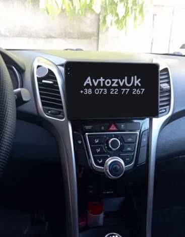 Android I30 Hyundai I 30 і30 ELANTRA GPS USB 2 дин CarPlay Магнитола