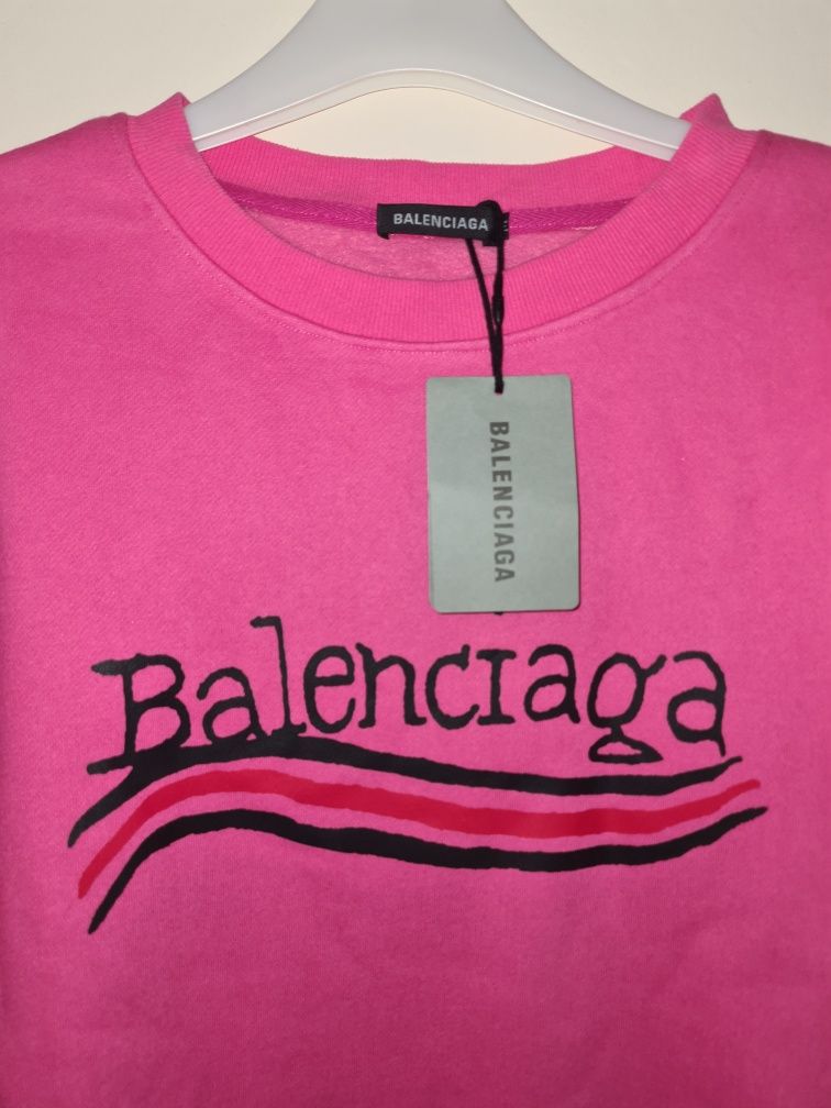 Свитшот Balenciaga на флисе с-м