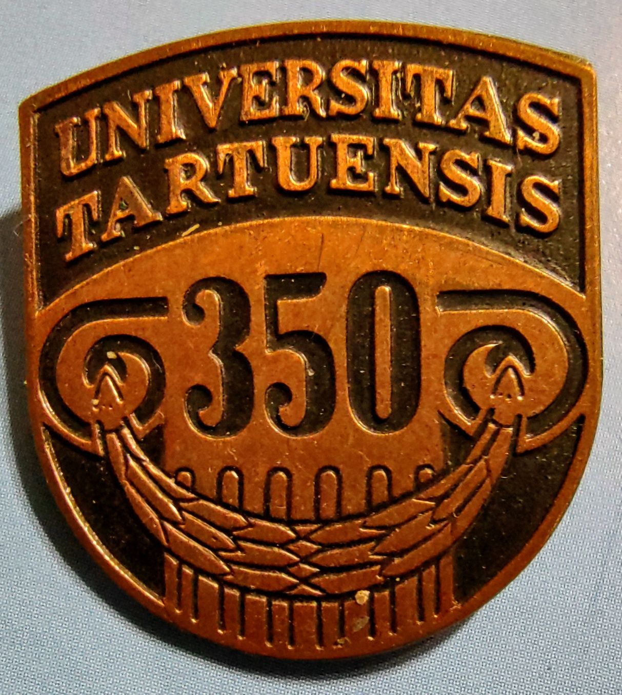 Przypinka odznaka Universitas Tartuensis 350 lat