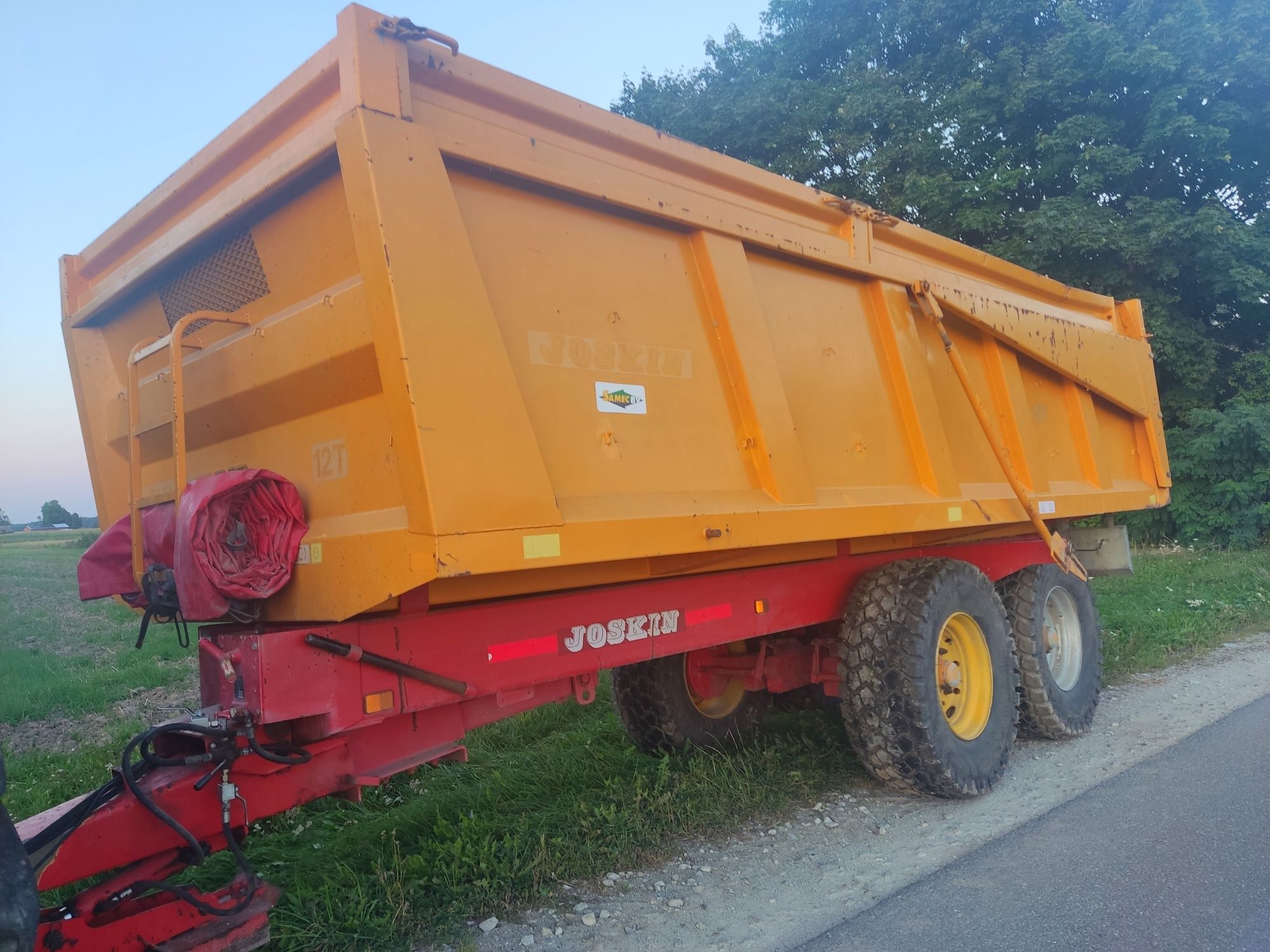 Przyczepa skorupowa JOSKIN 14 ton Legrand Miedema