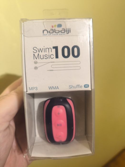 Leitor MP3 Estanque Natação Swim Music 100 Nabaiji