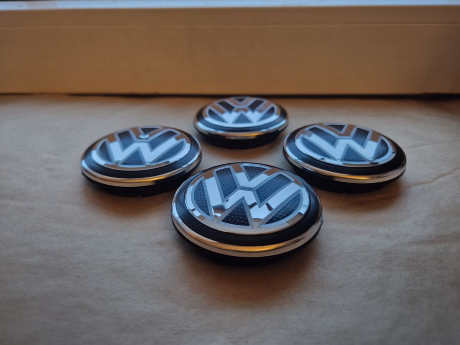 Dekielki kapsle kołpaki do alu felg Tiguan Caddy Sharan Arteon 65mm
