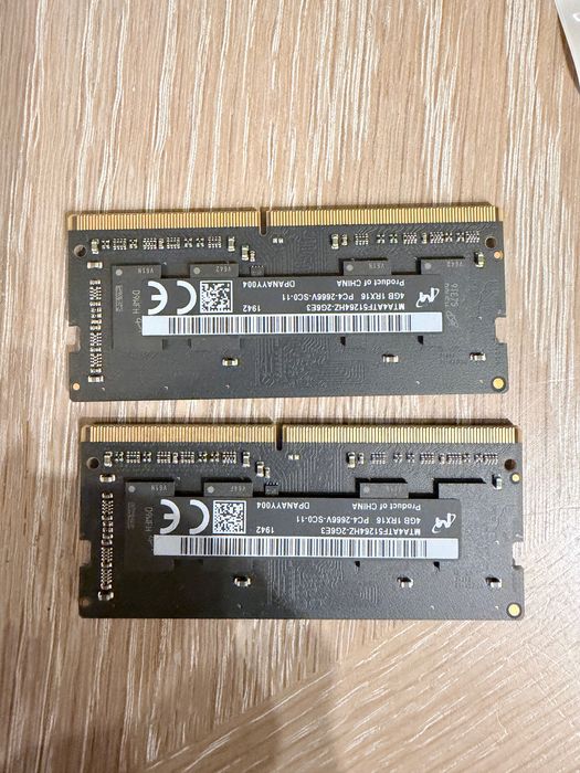 Pamięć Ram 2x4 GB, oryginalna Apple