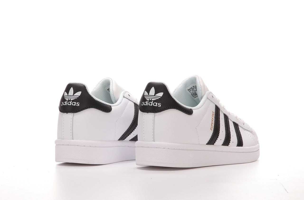 Унисекс белые кожаные кроссовки Adidas Superstar TMNT кросівки адідас