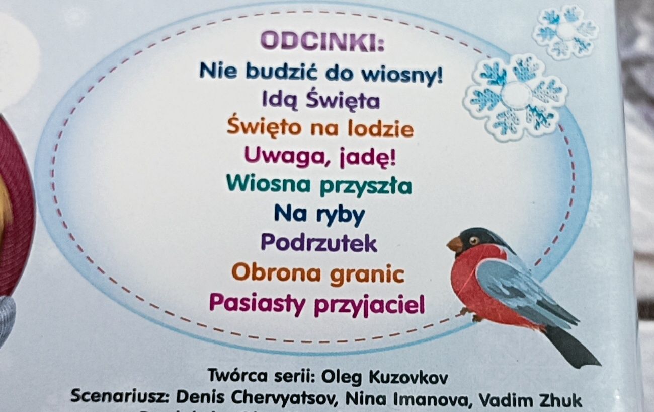 Masza i Niedźwiedź Masza i przyjaciele - bajka dvd