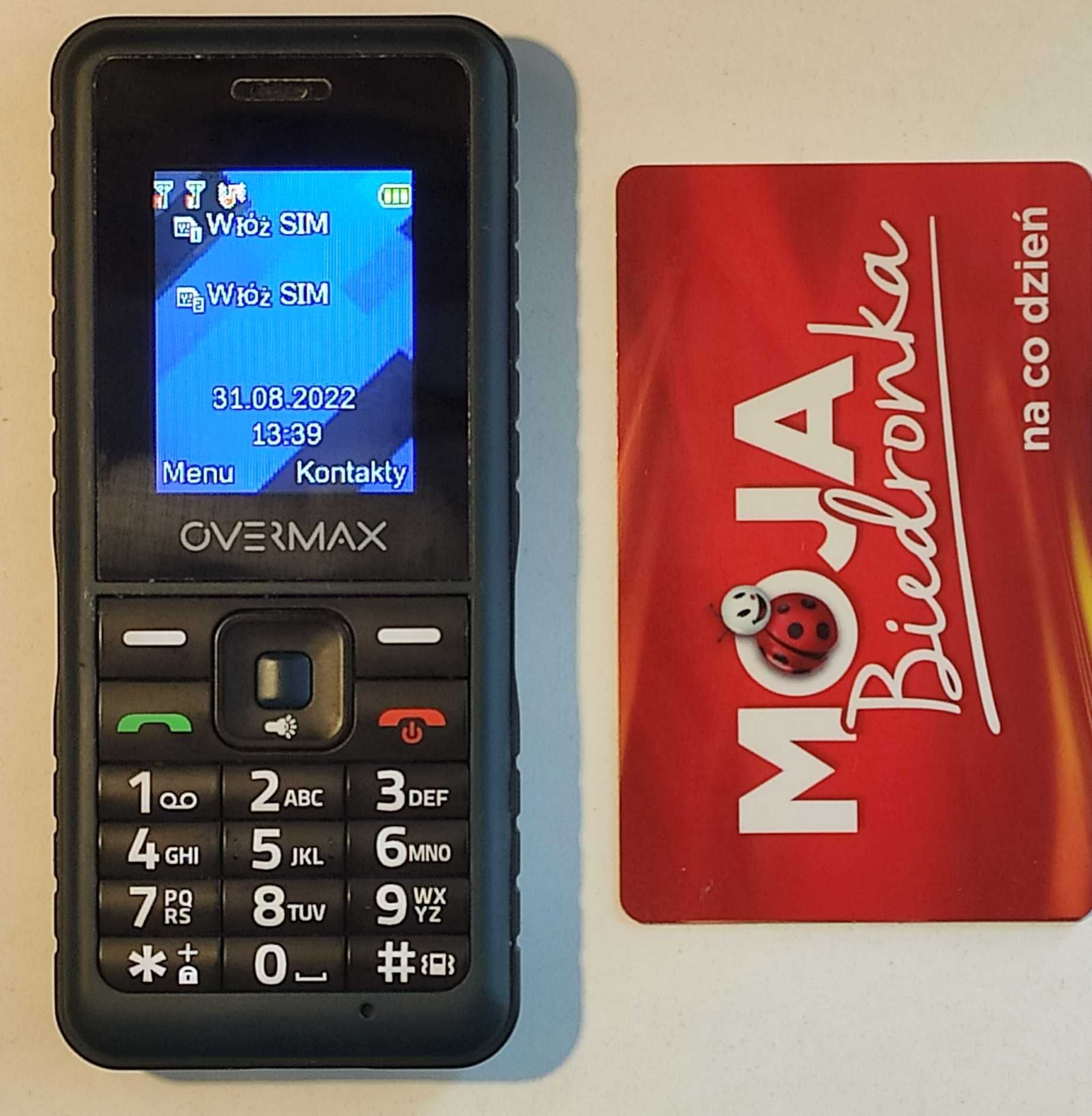 Overmax Vertis1810 Kern IP67 Dual-SIM, MP3, Jack audio 32MB ram