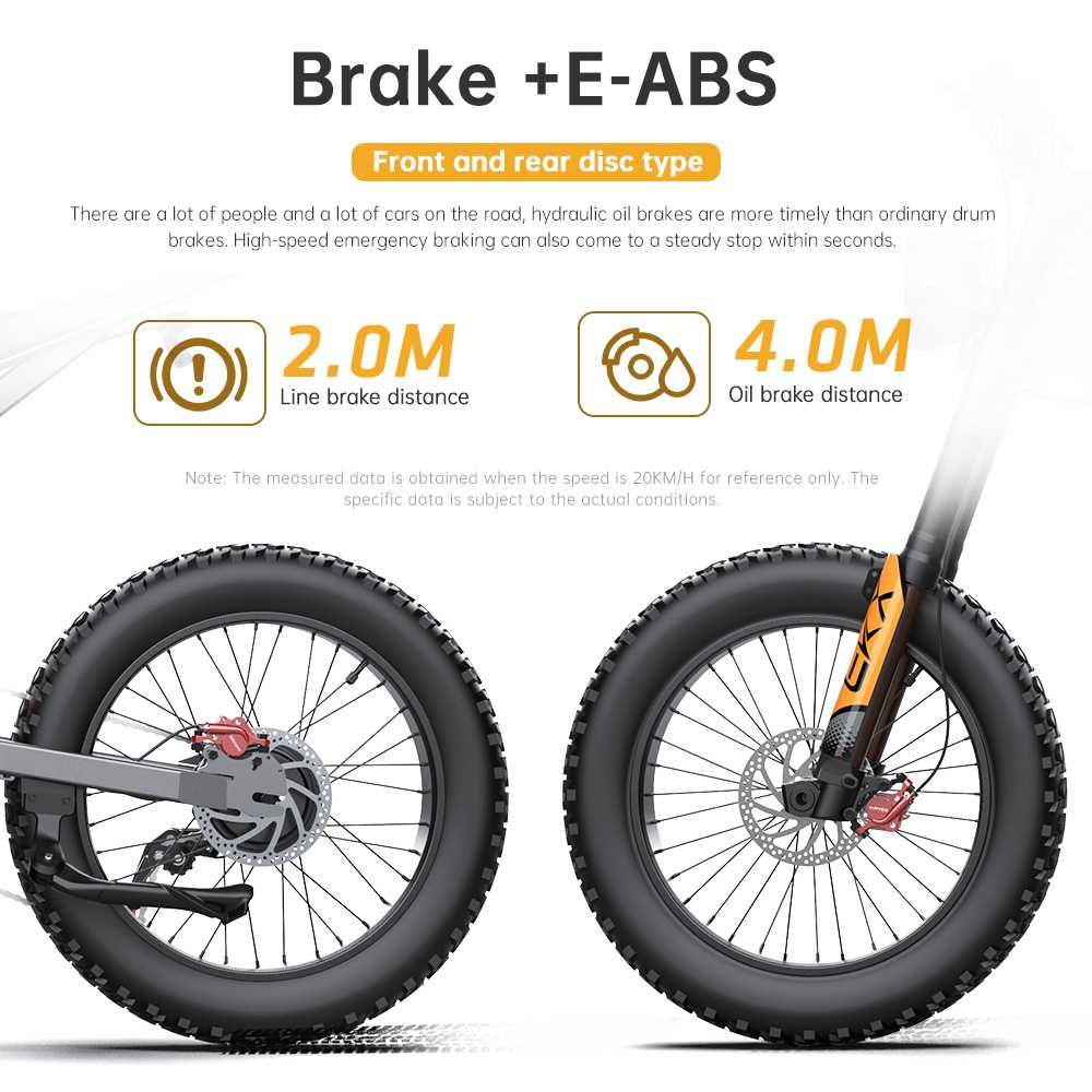 20'' EKX X21 Motocykl elektryczny 48V 2000W Prędkość 55KMH 35AH 150km