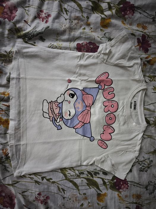 Bluzka koszulka krótki rękaw T-shirt Kuromi Sinsay