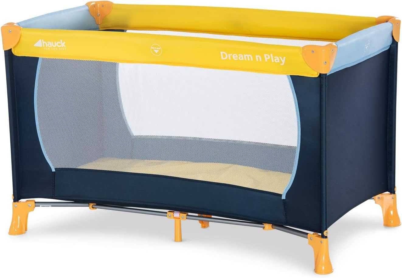 ліжко Дорожнє дитяче ліжечко Hauck Dream-n-Play з матрацом 0M+ до 15 к