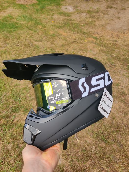 Широкий вибір! Шолом кросовий Ендуро, окуляри