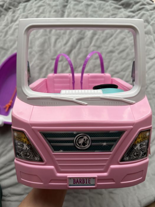 Kamper Barbie GHL93 camper różowy