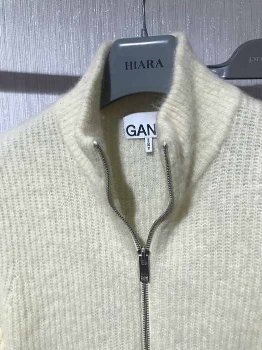 Кардиган із альпаки та шерсті Ganni