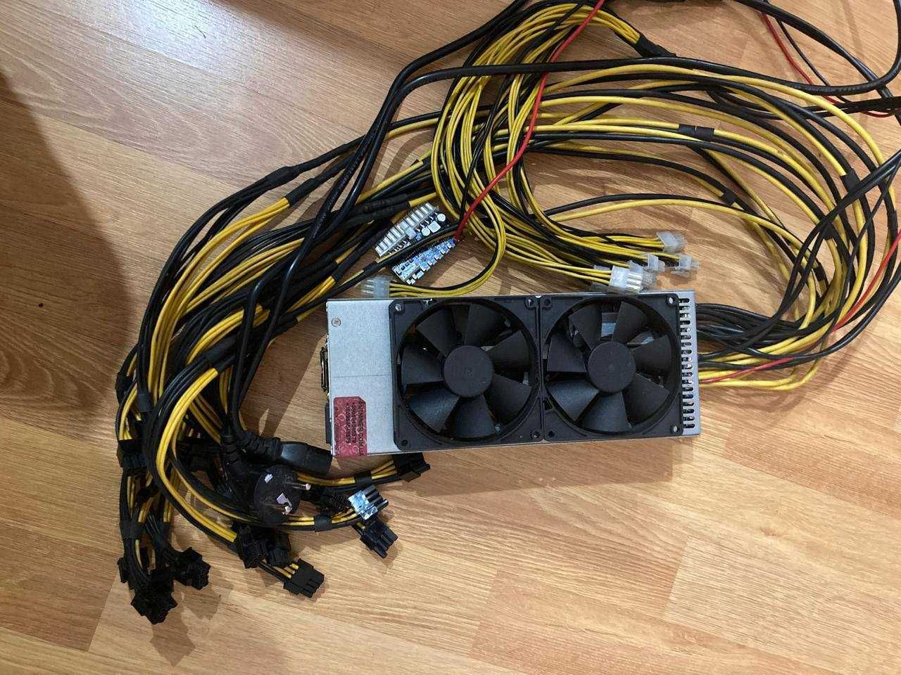 Серверный блок питания 1800W на 8 видеокарт