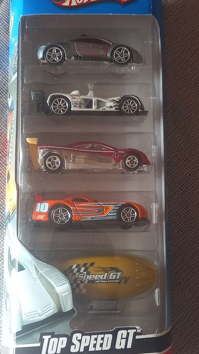 Pack'S de 5 miniaturas hot wheels