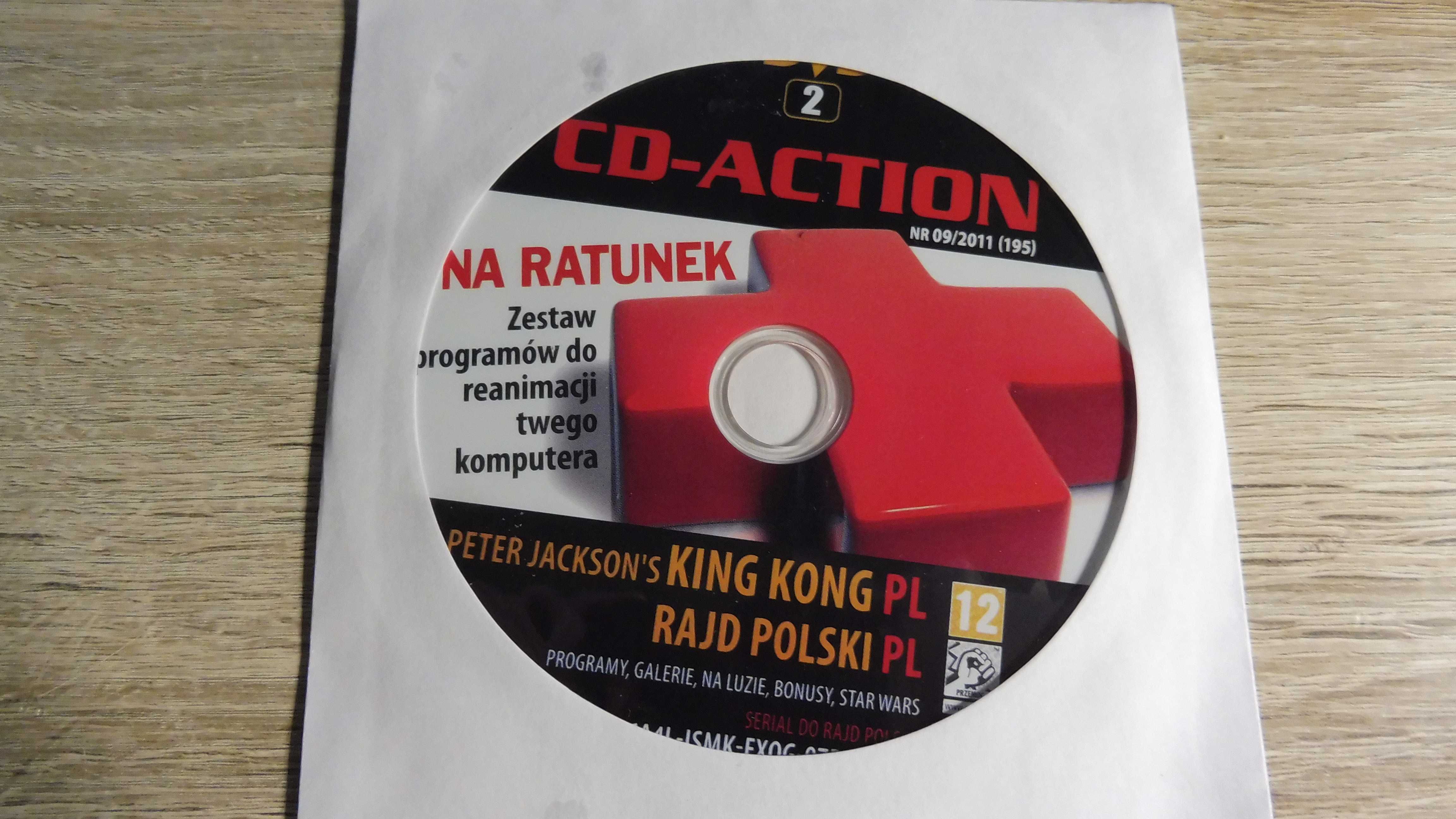 CD Action 09/2011 (195) - Peter Jackson King Kong, Rajd Polski