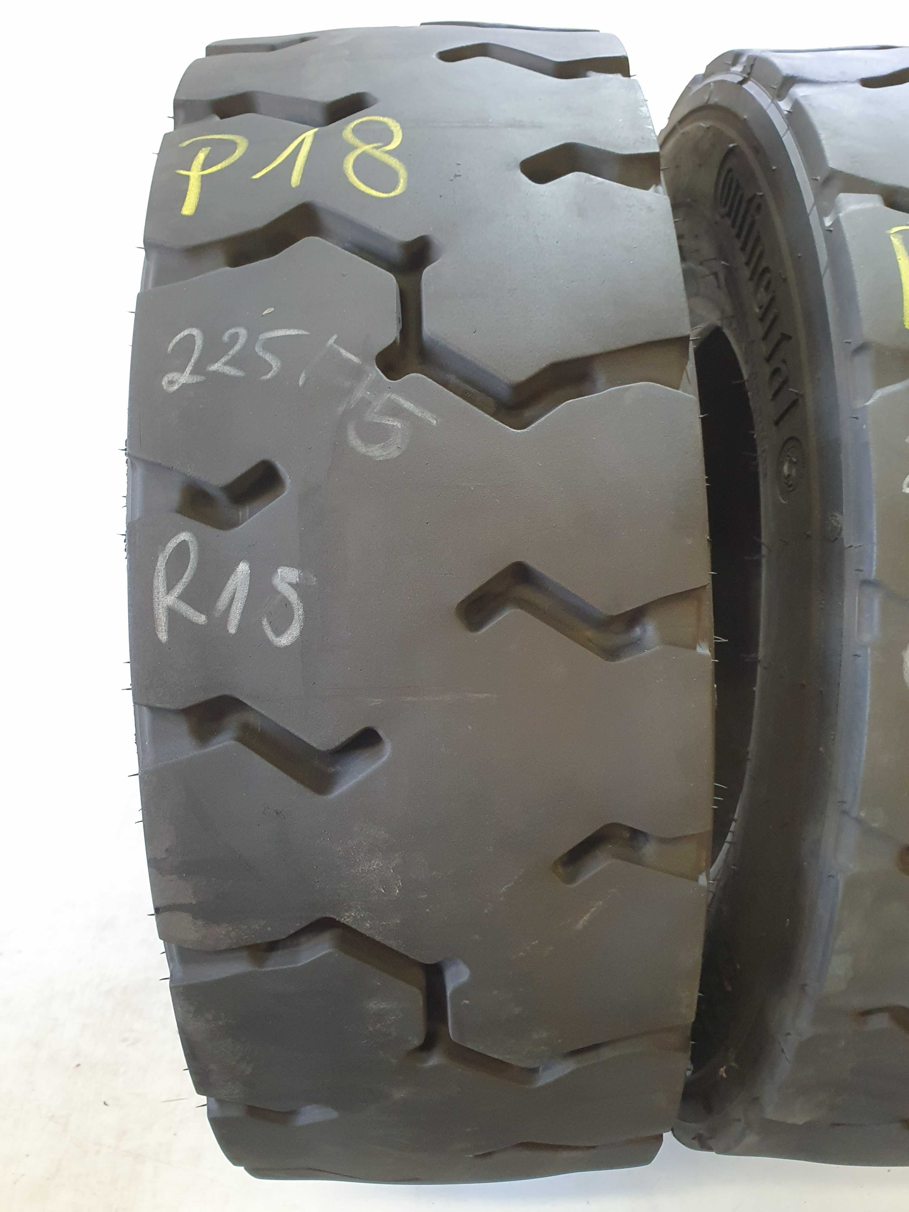 2x 225/75R15 Continental Performance ContiRT20 16PR P18