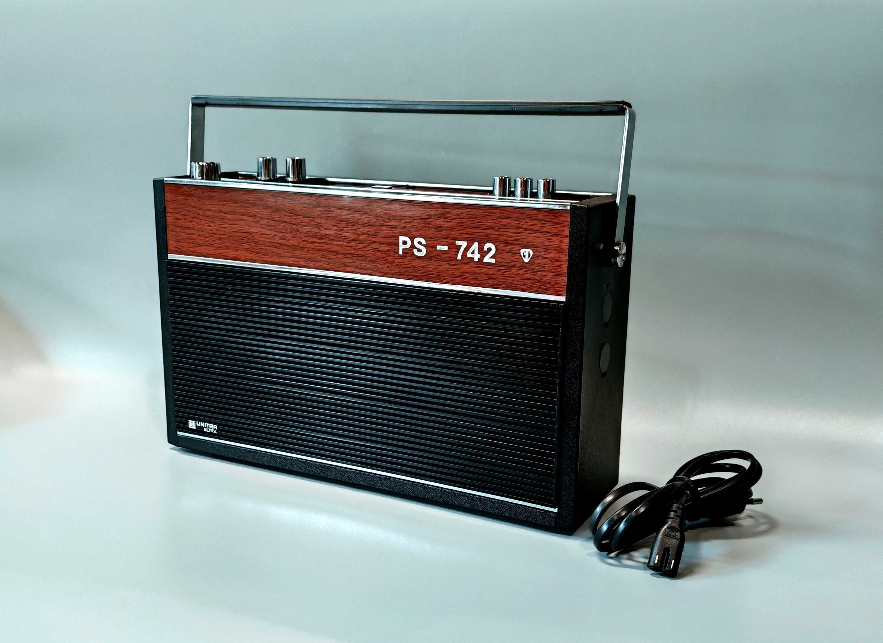 Wzmacniacz Przystawka stereofoniczna UNITRA Eltra PS-742 Komplet Pudło