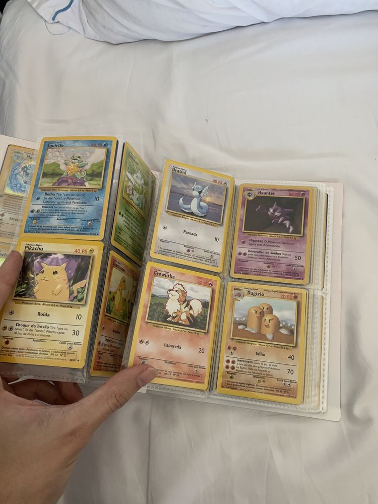 Primeira coleçao Cartas Pokemon (Base set) (Raras)