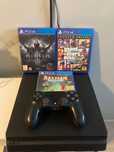 PlayStation PS4 Slim, stan idealny + gry