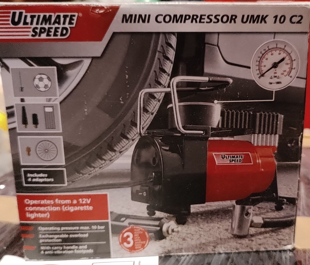 Mini kompresor samochodowy
