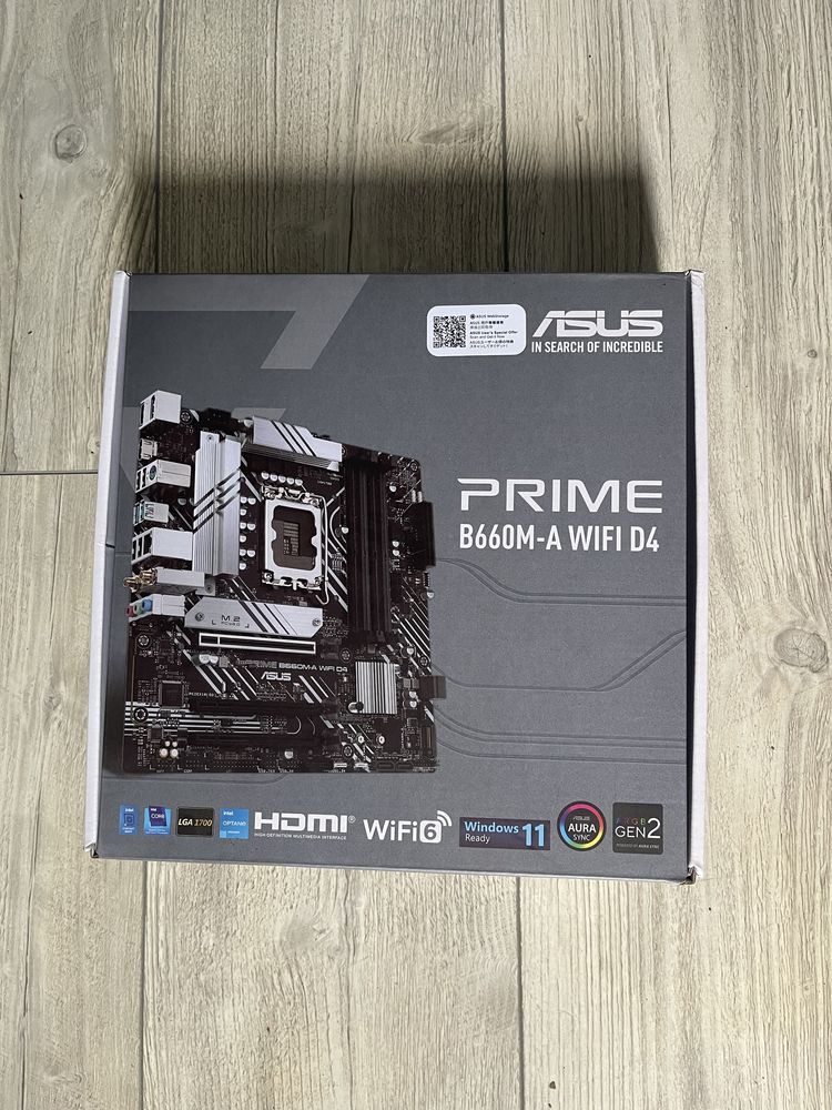 Asus prime b660m-a WIFI D4
