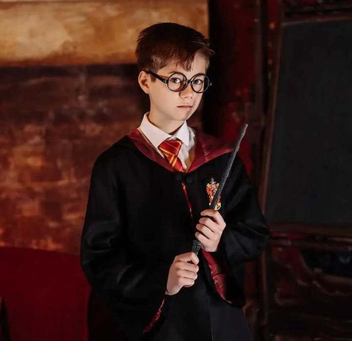 Костюм мантія Гриффіндор Гаррі Поттер НОВІ (від 110 до 140 см)