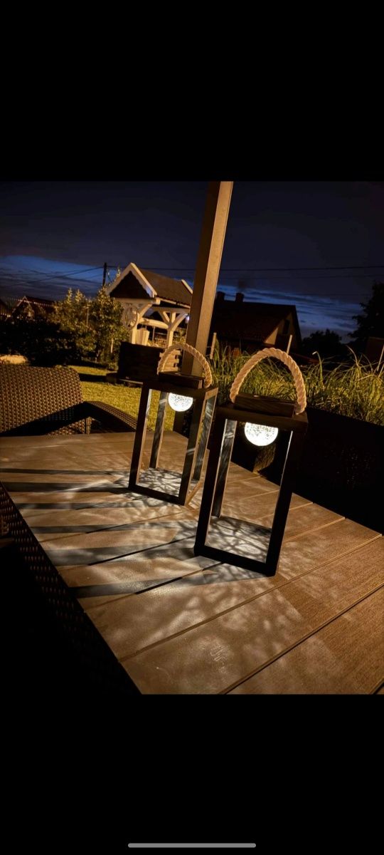 Lampion solarny led