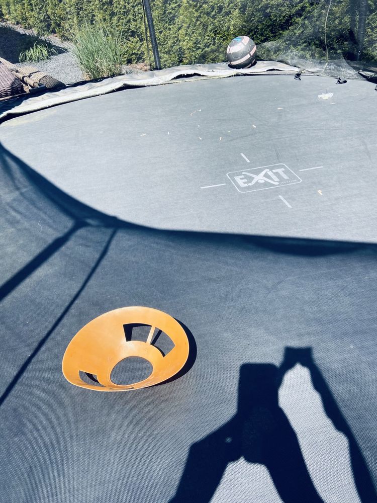 Trampolina Exit 344cm czarna