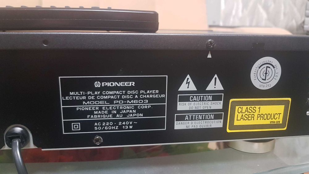 CD плеер Pioneer PD-M 603 Multi-Play/6 Disc/ made in Japan/Japon