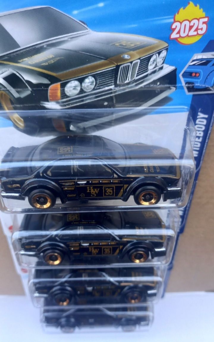 Conjunto 4 - Bmw 635 csi hot wheels