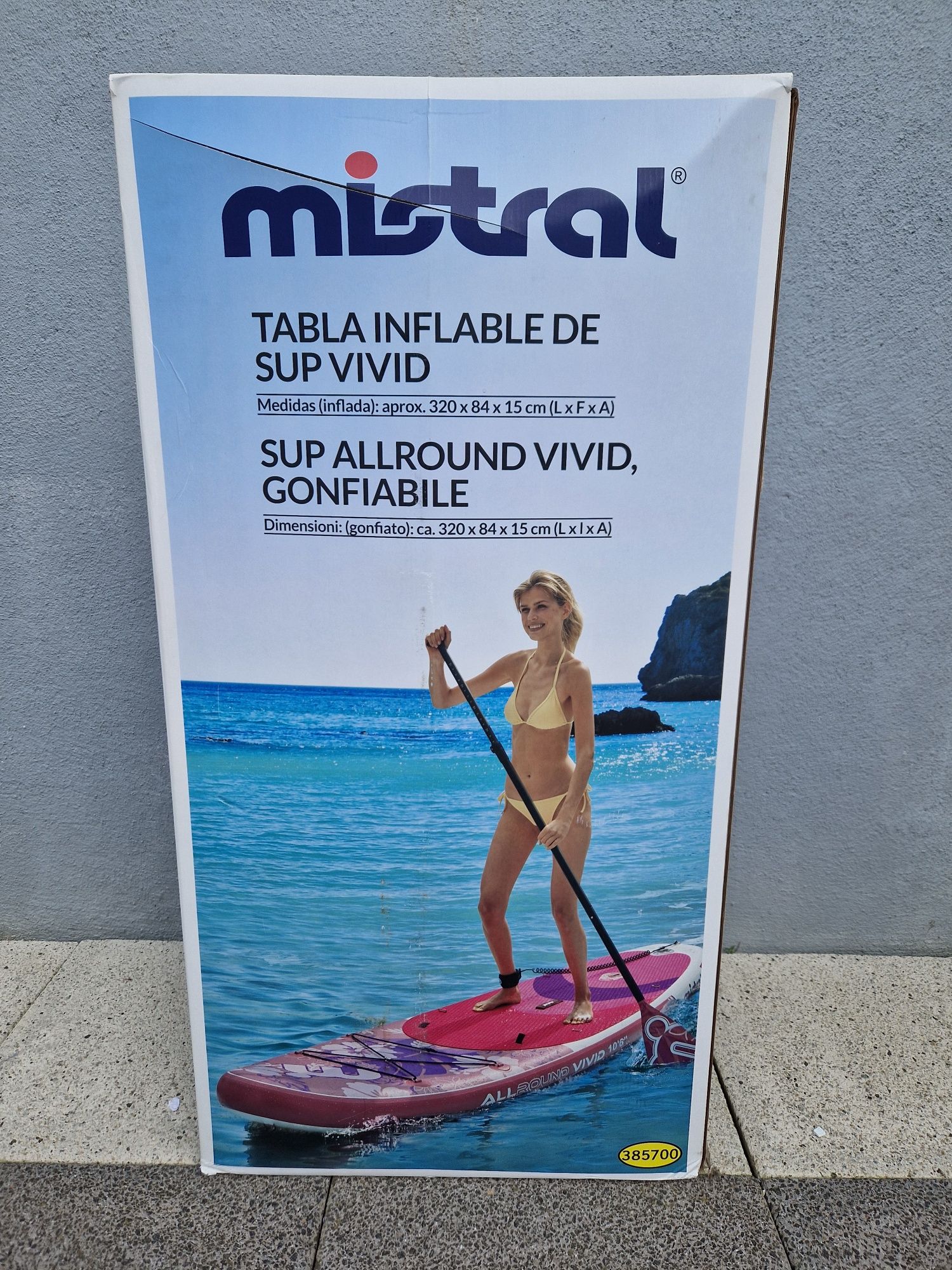 Plancha SUP com todos os acessorios NOVA