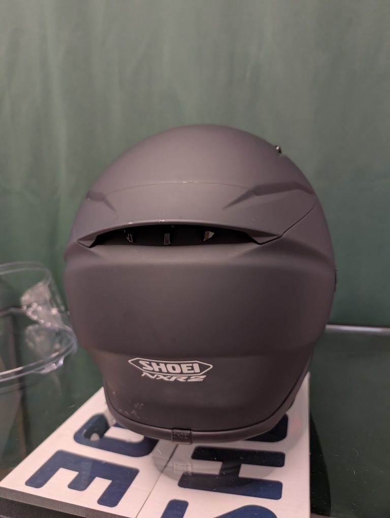 Kask motocyklowy Shoei NXR2 rozmiar M kolor czarny mat Pinlock
