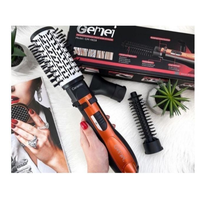 Стайлер Gemei GM-4828 - це багатофункціональний прилад фен