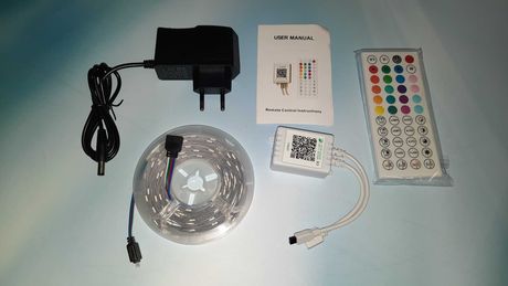 Светодиодная лента RGB LED 5050 - Комплект Bluetooth eco