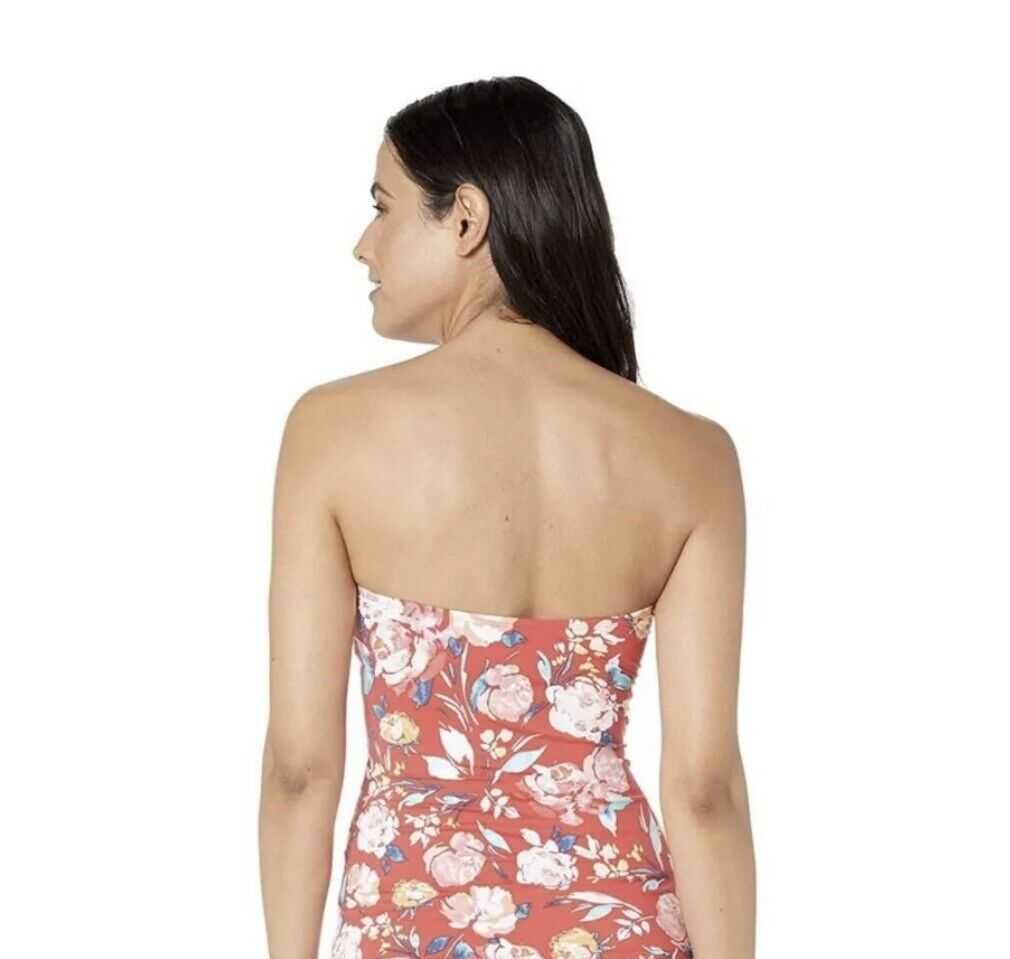 Ralph Lauren modelujący top Bandini w kwiaty bikini góra 38 m