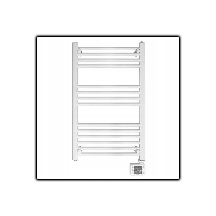 NOWY Elektryczny Grzejnik Łazienkowy z Dotykowym Panelem LED