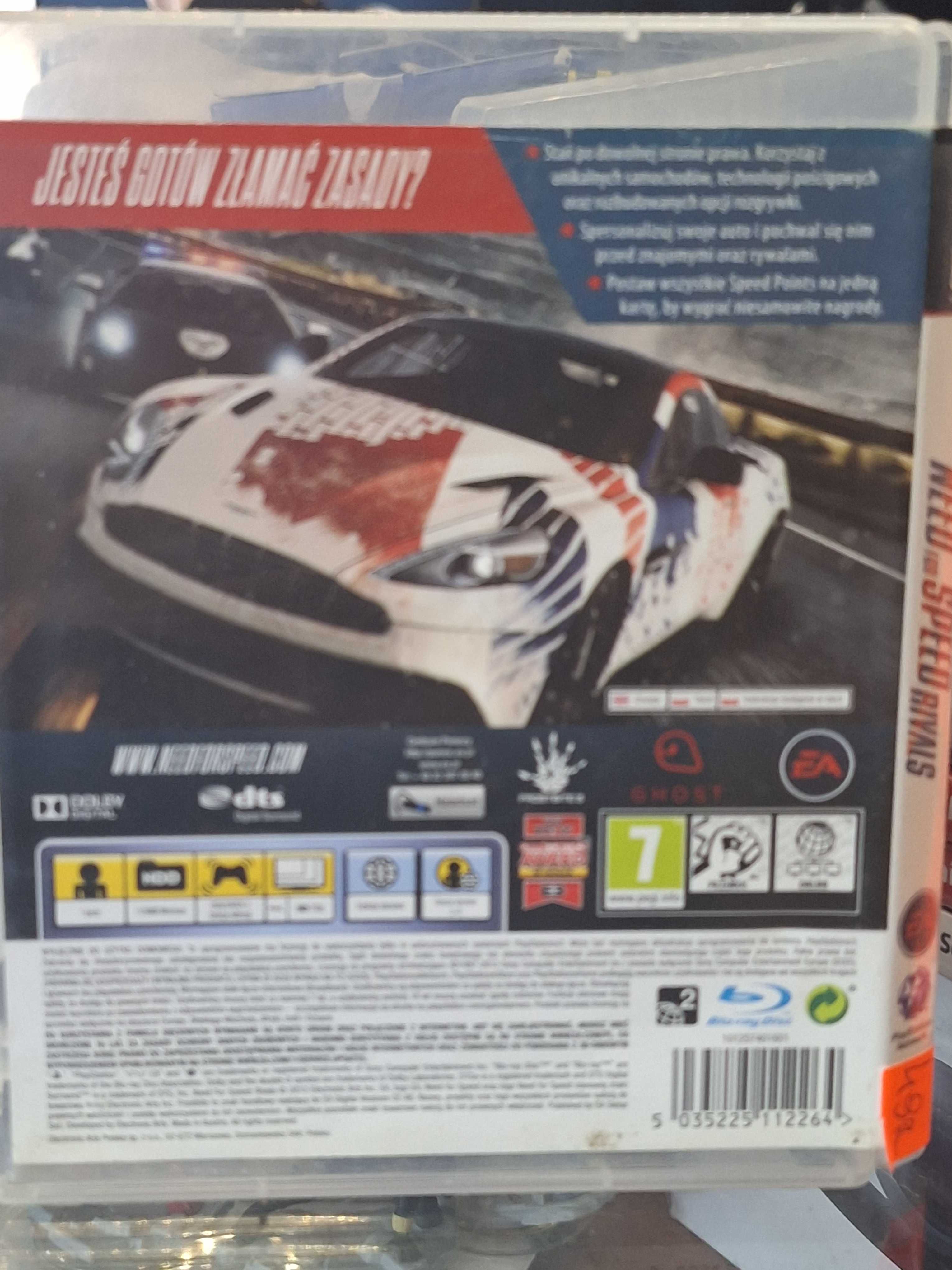 Need For Speed Rivals PS3, BDB, Sklep, Wysyłka, Wymiana Centrum Grania
